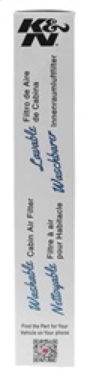 Nissan Titan XD Cabin Air Filters (2) - K&N Engineering - Washable - `16-`18